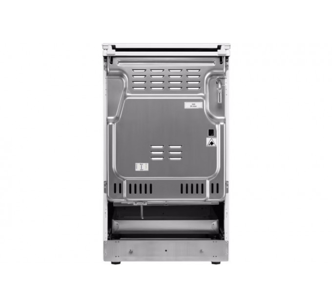 Плита Electrolux комбинированная 3 газ + 1 электро, 57л, 50x60см, конвекция, нерж