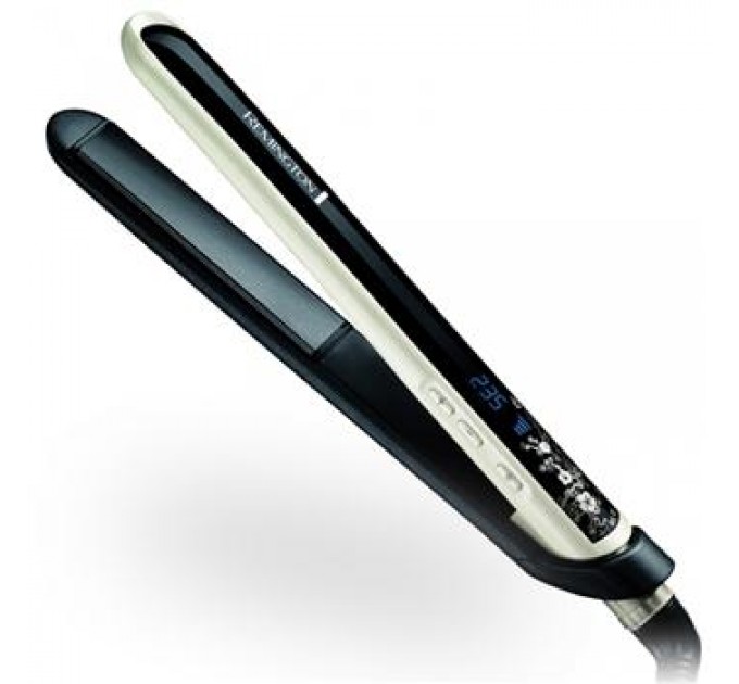 Випрямитель Remington E51 Pearl, 50Вт, 150-235С, термостойкая сумка, керамика, черный