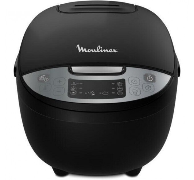 Мультиварка Moulinex SimplyCook, 750Вт, чаша-4л, сенсорне керув., пластик, чорний