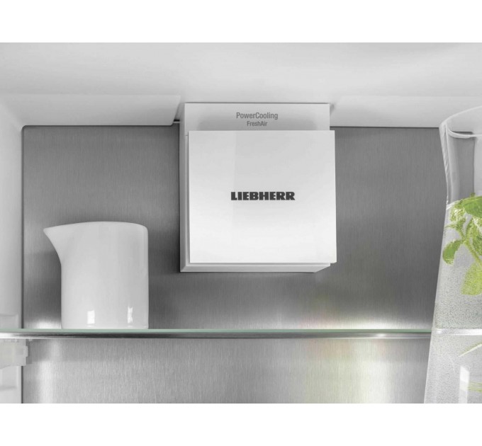Холодильник Liebherr вбудований SBS, 177x111.8х54.6, холод.відд.-291л, мороз.відд.-209л, 2дв., F, NF, диспл внутр., білий