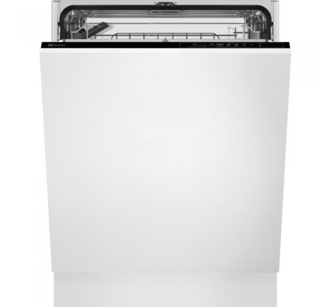 Посудомийна машина Electrolux вбудована, 13компл., E, 60см, інвертор, чорний