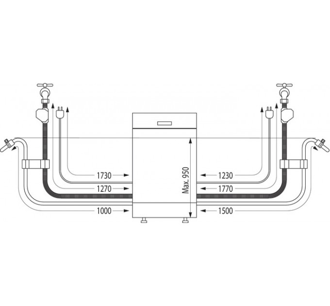 Посудомоечная машина Gorenje встраиваемая, 16компл., A+++, 60см, инвертор, Wi-Fi, AquaStop, сенсорное упр, 3 корзины, белый