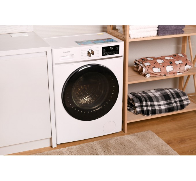 Пральна машина ARDESTO фронтальна Black Mars, 6кг, 1200, А++, 45см, дисплей, пара, білий