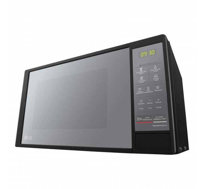 Микроволновая печь LG, 20л, электр. управл., 700Вт, дисплей, черный