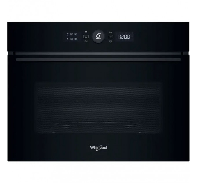 Духова шафа Whirlpool електрична компактна, 40л, дисплей, конвекція, ф-ція мікрохвиль, чорний