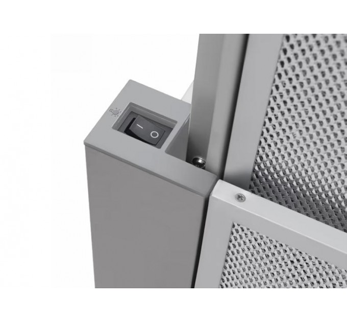 Вытяжка Hansa телескопическая, 60см, 242м.куб/ч, нержавеющая сталь