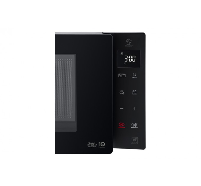 Микроволновая печь LG, 23л, электр. управл., 1000Вт, гриль, дисплей, черный