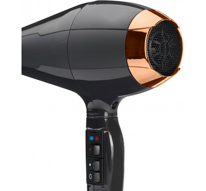Фен Babyliss Air Pro, 2200Вт, 2 режими, дифузор, іоніз-я, хол. обдув, чорний