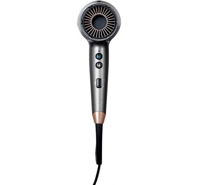 Фен Remington One, 2000Вт, режимов-8, дифузор,чехол,иониз-я, хол. обдув, серый