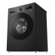 Пральна машина LG фронтальна, 9кг, 1200, A+++, 55см, дисплей, пара, інвертор, чорний