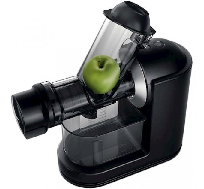 Соковитискач Philips Viva Collection шнековий 150Вт, чаша-1л, жмих-0.75л, пластик, чорний
