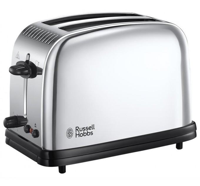 Russell Hobbs toaster Chester 1600Вт, поддон для крошек, подогрев, металл