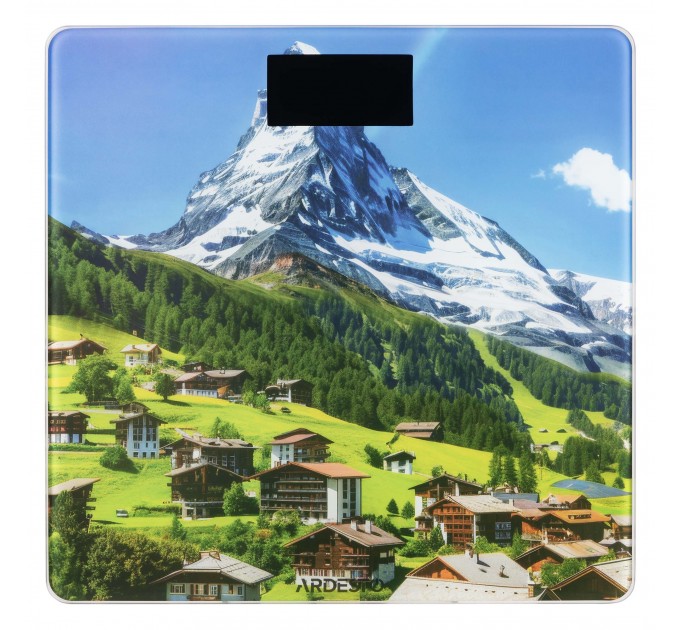 Весы напольные ARDESTO SCB-965MATTERHORN макс. вес 150 кг/рисунок