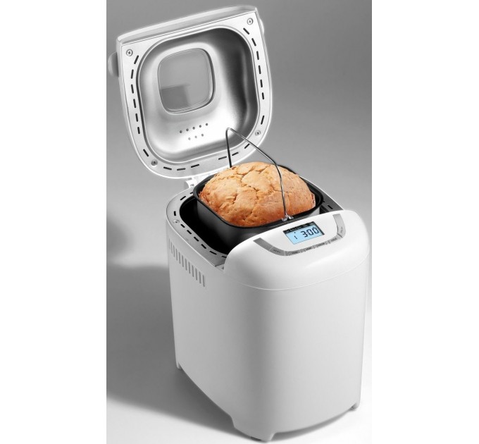 Хлібопічка Gorenje 550Вт, програм-15, макс.вага -0.9кг, форма прямокутник, пластик, білий