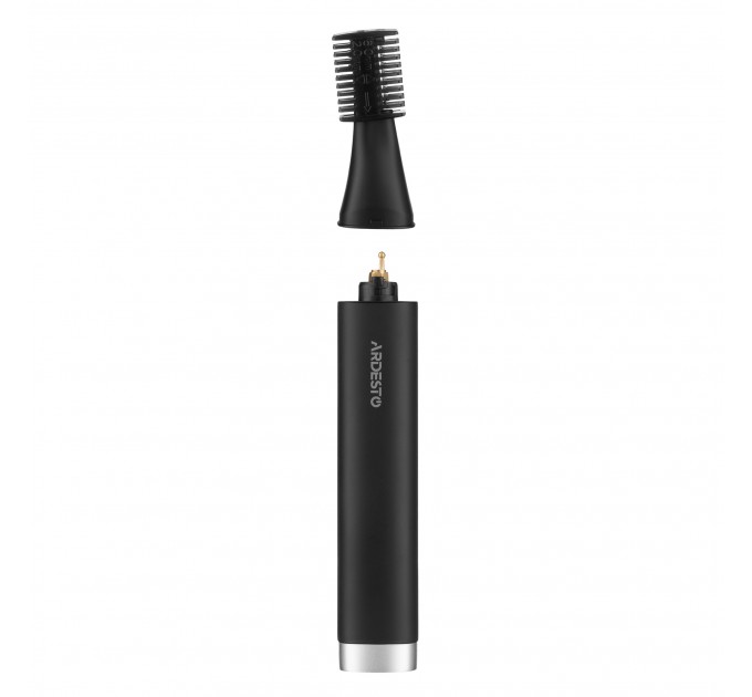 Триммер ARDESTO TR-PWP, для носа и ушей, сталь, USB-C > USB-A, черный