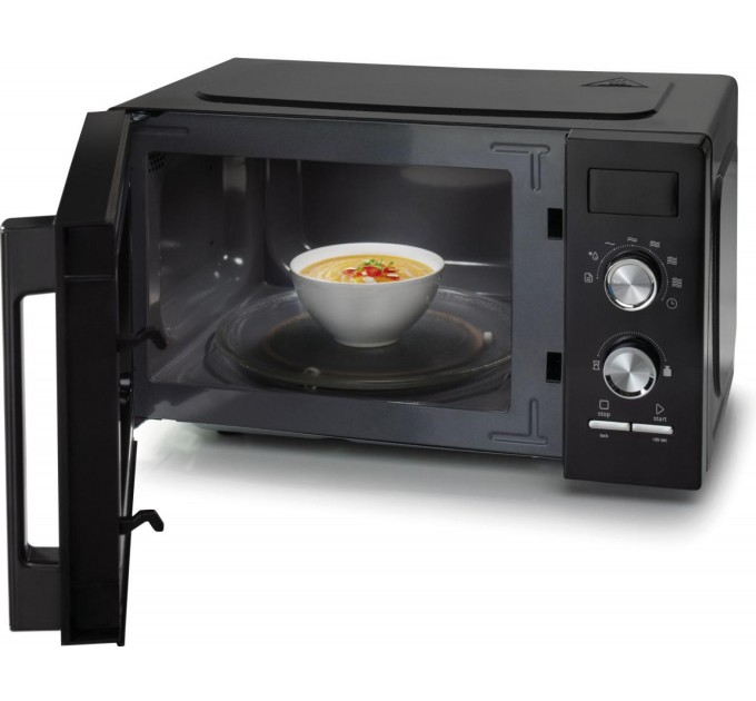 Микроволновая печь Gorenje, 20л, мех. управл., 800Вт, дисплей, черный