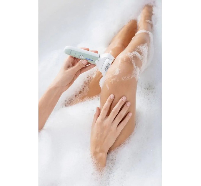 Епілятор Panasonic пінцетний, акумуляторний , пінцет.-60, волог.+сух., насадок-4, футляр , салатово-білий