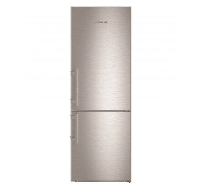 Холодильник Liebherr с нижн. мороз., 201x60x68, холод.отд.-275 л, мороз.отд.-106л, 2 дв., A++, NF, серый