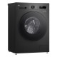 Стиральная машина LG фронтальная, 7кг, 1200, A+++, 44см, дисплей, пар, инвертор, черный