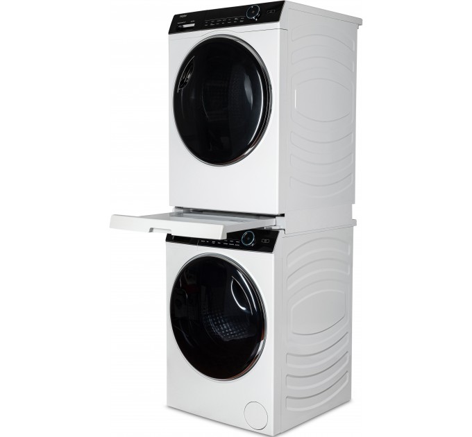 Комплект монтажный Haier для соединения стиральной машины с сушильной машиной, 47-60см, белый