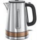Электрочайник Russell Hobbs Luna 1.7л, металл, подсветка, серебристо-бронзовый