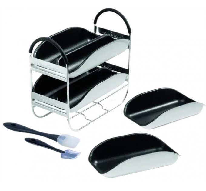 Хлебопечка Tefal Bread of the World 1600Вт, программ-19, макс.вес -1,5кг, форма-квадрат, пластик, черный