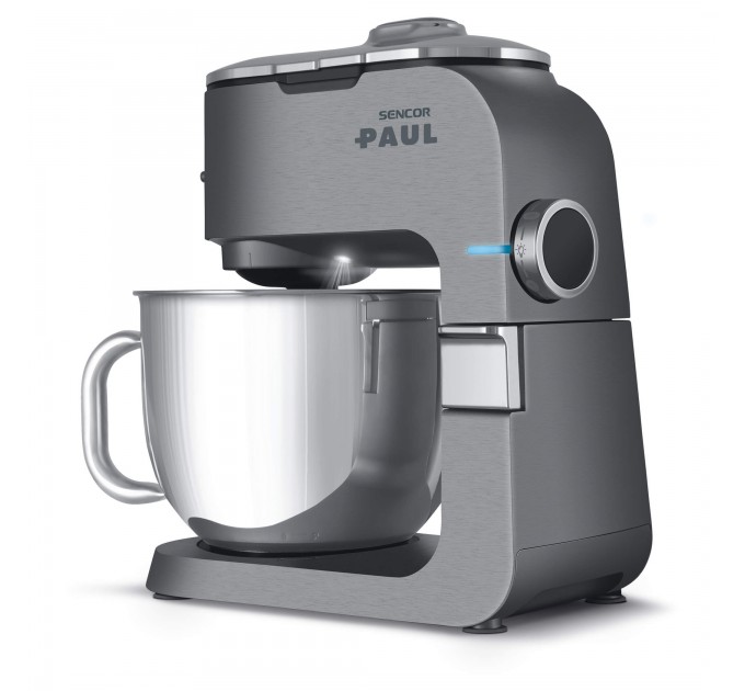 Кухонна машина Sencor Paul 1 1700Вт, чаша-метал, корпус-метал/пластик, насадок-20, метал