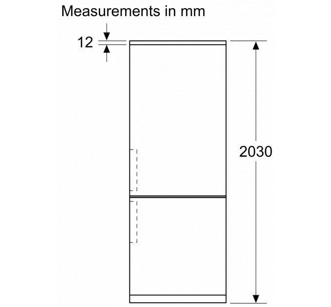 Холодильник Bosch с нижн. мороз., 203x70x67, xолод.отд.-310л, мороз.отд.-120л, 2дв., А++, NF, дисплей, нерж