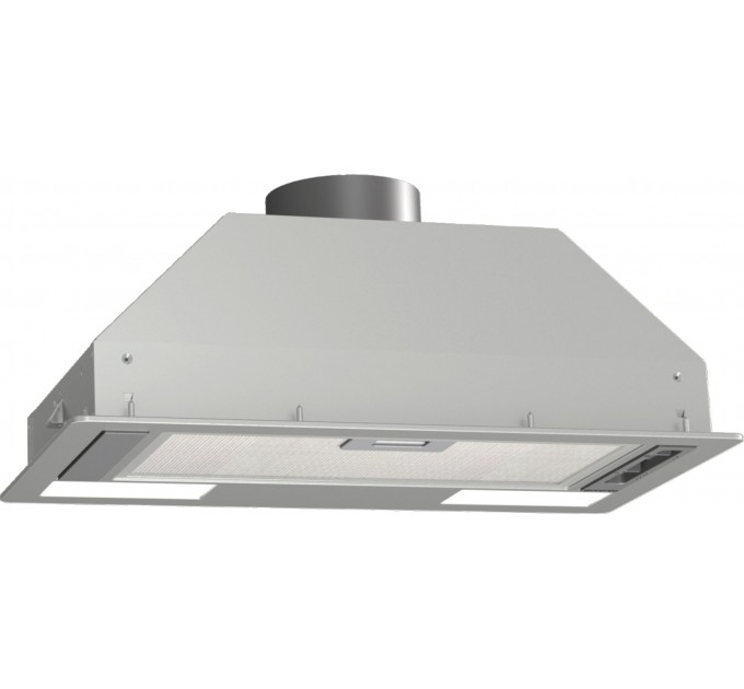 Вытяжка Gorenje встраиваемая, 54см, 370м.куб/ч, серый