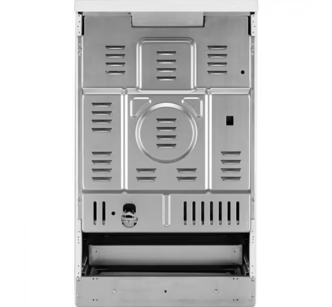 Плита Electrolux электрическая стеклокерамическая, 57л, 50x60см, дисплей, конвекция, противень для барбекю, белый