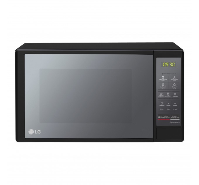 Микроволновая печь LG, 20л, электр. управл., 700Вт, дисплей, черный