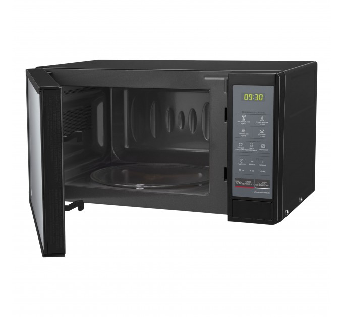 Микроволновая печь LG, 20л, электр. управл., 700Вт, дисплей, черный