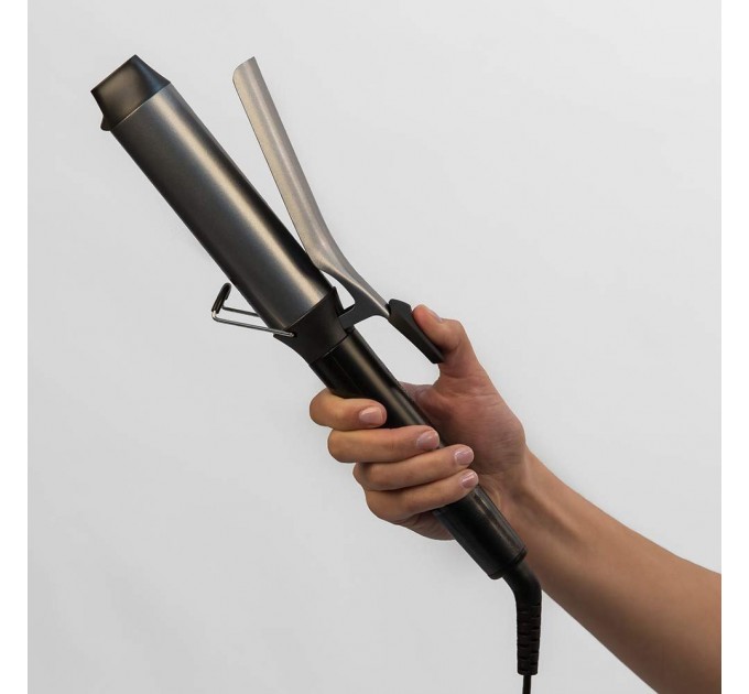 Плойка Remington Pro Big Curl, 56Вт, темп.режимов-8, D-38mm, 140-210С, керамика, черный