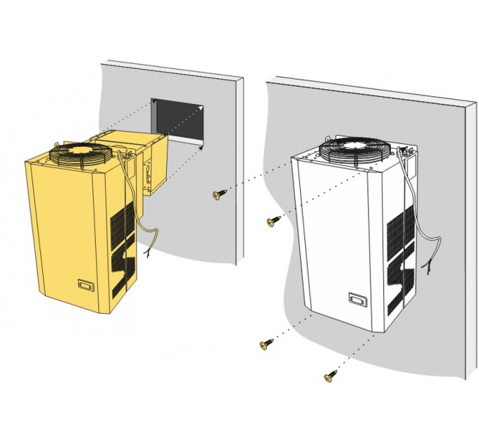 Моноблок холодильный Snaige -5°C to +5°C, 1015W