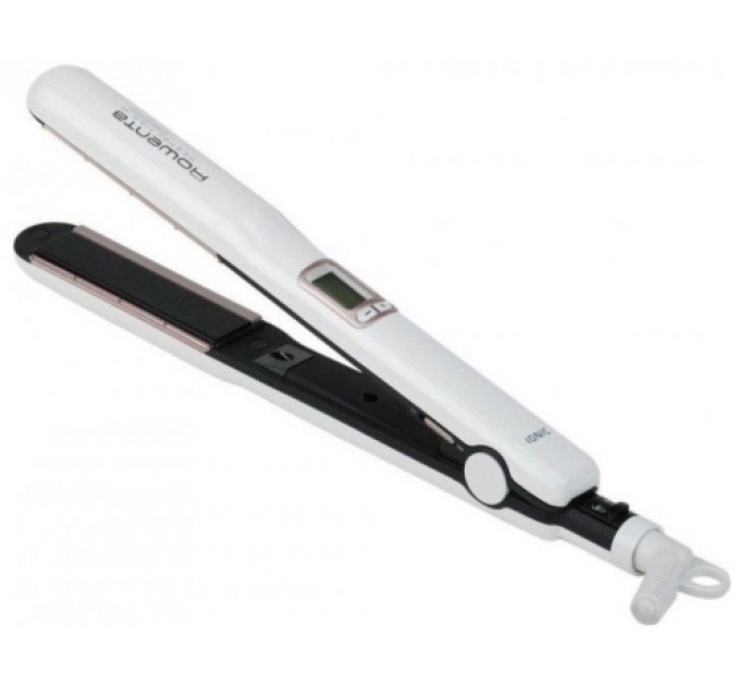 Випрямитель Rowenta Premium Care Liss&Curl, 34Вт, темп.режимов-5, 130-200С, дисплей, ионизация, стеклокерамика, бело-розовый
