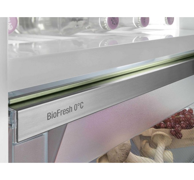 Холодильник Liebherr вбудований SBS, 177x111.8х54.6, холод.відд.-291л, мороз.відд.-209л, 2дв., F, NF, диспл внутр., білий