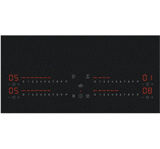 Варочная поверхность Electrolux индукционная, 60см, расширенная зона, датчик кипения, Hob2Hood, черный