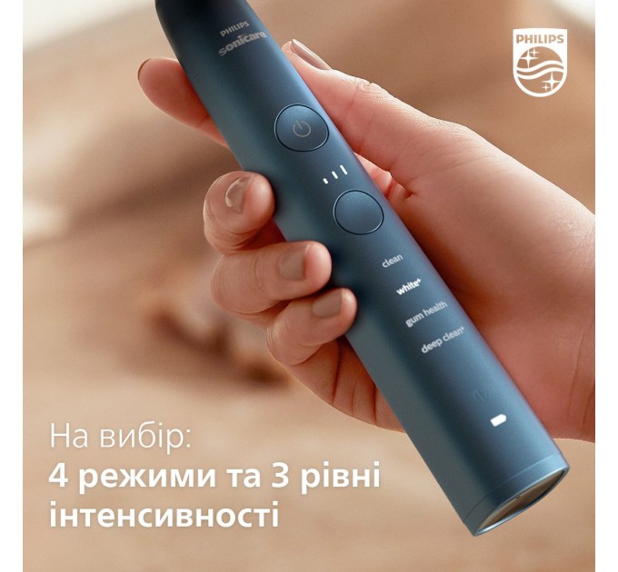 Щетка зубная электр. Philips Sonicare DiamondClean 9000 Series, 62т. колеб/мин, насадок-1, футляр, Bluetooth, черный