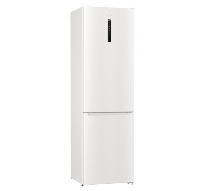 Холодильник с нижн. мороз. камерой Gorenje NRK6202AW4, 200х60х60см, 2 дв., 235(96)л, А++, Total NF , Зона св-ти, Внешн.диспл, бе