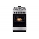 Плита Electrolux комбинированная 3 газ + 1 электро, 57л, 50x60см, конвекция, нерж