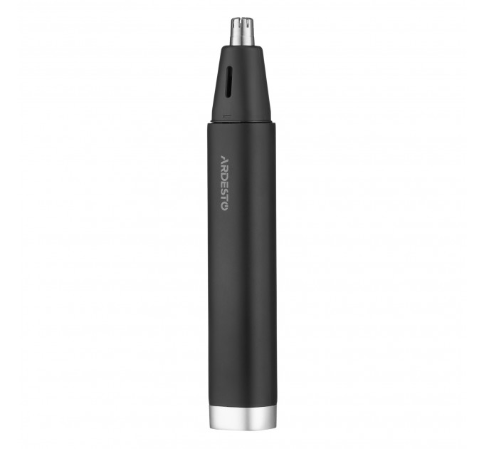 Триммер ARDESTO TR-PWP, для носа и ушей, сталь, USB-C > USB-A, черный