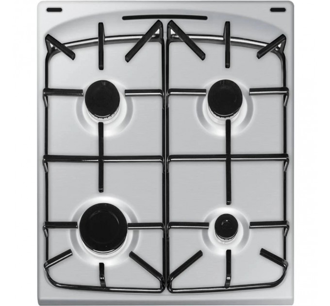 Плита Hansa газовая, 50x60см, 67л, эмаль, газ контр., нержавеющая сталь