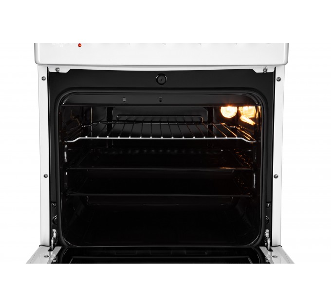 Плита ARDESTO комби, 52л, 50x60см, чугун, подсветка, форсунки LPG (подключение газового баллона), белый