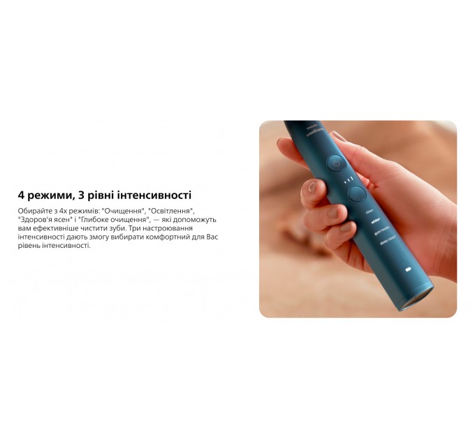 Щетка зубная электр. Philips Sonicare DiamondClean 9000 Series, 62т. колеб/мин, насадок-1, футляр, Bluetooth, черный