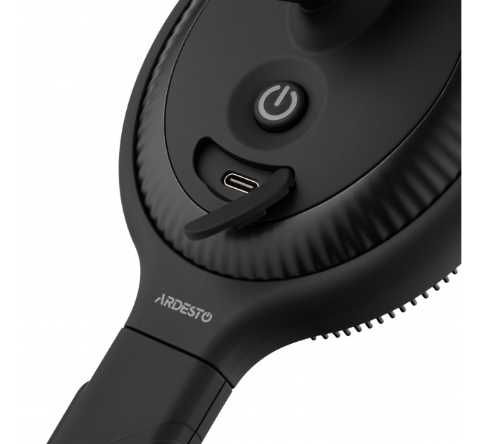 Электрическая щетка-массажер ARDESTO для лица и тела, аккумулятор, UUSB-C > USB-A, 4 режима, черный