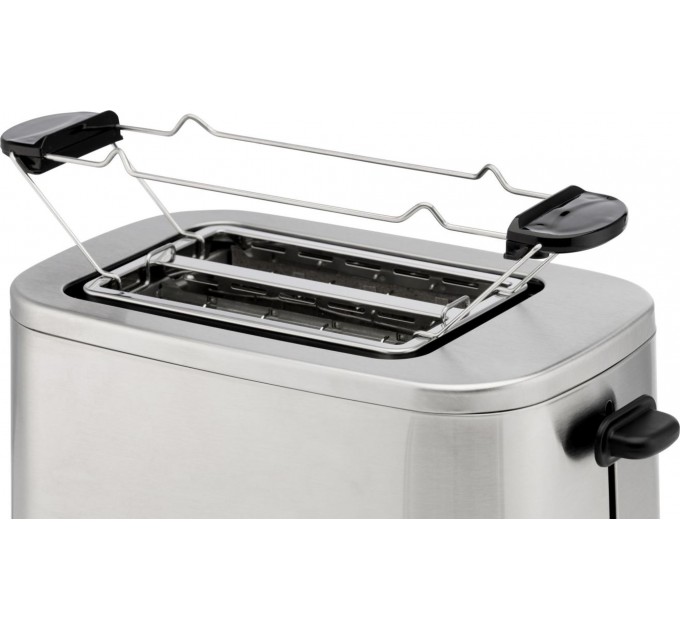 Тостер Gorenje 800Вт, підігрів, розморожування, пластик, сріблястий