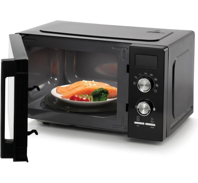 Микроволновая печь Gorenje, 20л, мех. управл., 800Вт, дисплей, черный