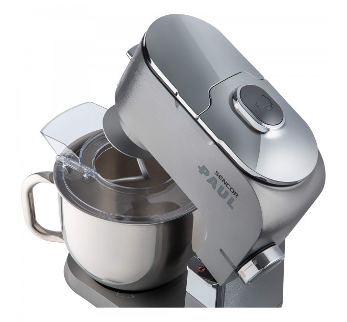 Кухонна машина Sencor Paul 1 1700Вт, чаша-метал, корпус-метал/пластик, насадок-20, метал