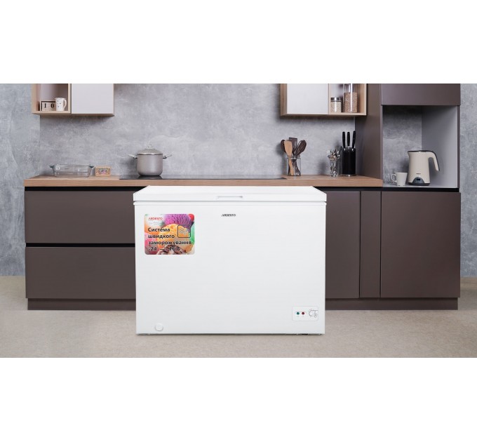 Морозильна скриня ARDESTO, 290л, А+, ST, білий