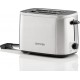 Тостер Gorenje 800Вт, підігрів, розморожування, пластик, сріблястий
